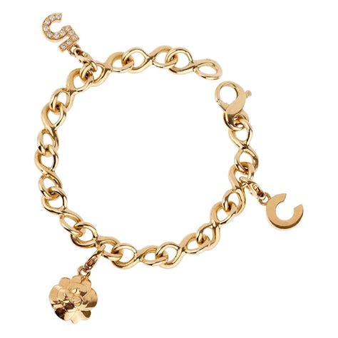 diamond bracelet chanel|Chanel charm bracelet price.